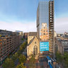 Arial View on the Grote Kerkplein, Rotterdam
