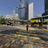 Lippo Center & Bank of China Skycrapers in Hong Kong