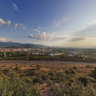 A view of Ponferrada city & El Bierzo valley