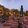 Egypt. Farsha Cafe. From sunset to sunrise