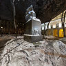 Gogol monument in Nikitsky Boulevard