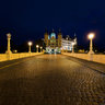 Caslte Schwerin at twilight