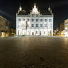 Historischen Rathaus Bocholt - Markt - Night Panorama  