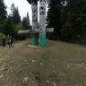Lake Synevyr, wooden sculpture