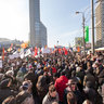 The opposition rally «For honest elections» in Novy Arbat