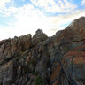 Kleinmond - Standing between the Rocks