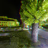 Anaglif 3D in rzeszow - cichociemnych square at night 2