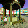 Anaglif 3D in rzeszow - main square - well