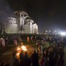 San Sava fire