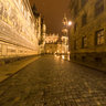 Dresden Fuerstenzug at Night