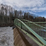 Bridge over river Mulde in 