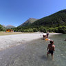 Lake Bessans alpes savoie