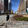 New York City, just outside Battery Park