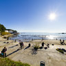 Bacvice Beach Sunny December