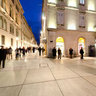 Riva in Split at night