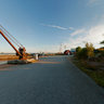 Fishing port on island of Hasslo