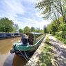 Narrowboat Parking Brynich Aqueduct Monmouthshire Brecon Canal