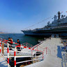 Standing on the Aircraft Carrier board in ShenZhen 01
