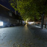 Tallinn, Estonia, View to old town by night