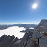 On the peak of Watzmann Hocheck (2651m)
