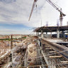 Construction site of a new hospital in Hanoi