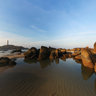 Khe Ga Cape, the beach of rocks