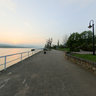 River Rhein from Braubach at dusk