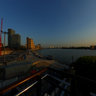 Construction of Riverside South (Canary Wharf)