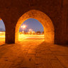 Neoria Fortification Walls in the port of Herkleion (Inside)