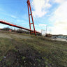 New pedestrian bridge, Ilmenau, Germany