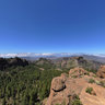 Roque Nublo, view westward