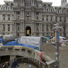 Occupy Philadelphia in Light Rain