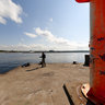 Pier in Pirita, Tallinn, Estonia