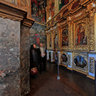The interior of the gate church of Trinity in the Pecherska Lavra