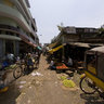 Market Streets of Chennai in Tamil Nadu, India