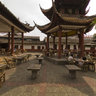 An Afternoon at a Tea Garden in Chengdu in Sichuan Province (China)