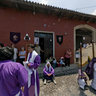 Holy Week Festivities on the Streets of Antigua, Guatemala