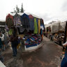 Buying Handicrafts at the Otavalo Market in Ecuador