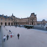 Louvre Evening - Rue Rivoli