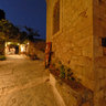 Monemvasia Square of Elkomenou by night
