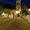 Monemvasia Square of Elkomenou by night centre