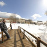 Megala Livadia Small Wooden Bridge