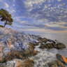 Cape Amarantos And The Three Trees Sunset View 01 Skopelos Greece