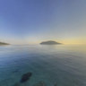 Kastani Beach Edge View Skopelos Greece