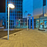 Municipal Art Gallery Katsigra at Night Larisa Greece