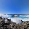 El Golfo Big Waves Crushing Lanzarote Canary Islands
