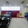 Antique cars and paintings exhibition at the Riga Motor Museum, Latvia