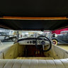 Inside of the SELVE 12/50 Tourer (1927) at the Riga Motor Museum, Latvia