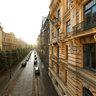 Pearl of Art Nouveau architecture at 13 Alberta street in Riga, Latvia