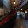 Bas de l'escalier du Mess des sous-officiers de la Citadelle de Québec
